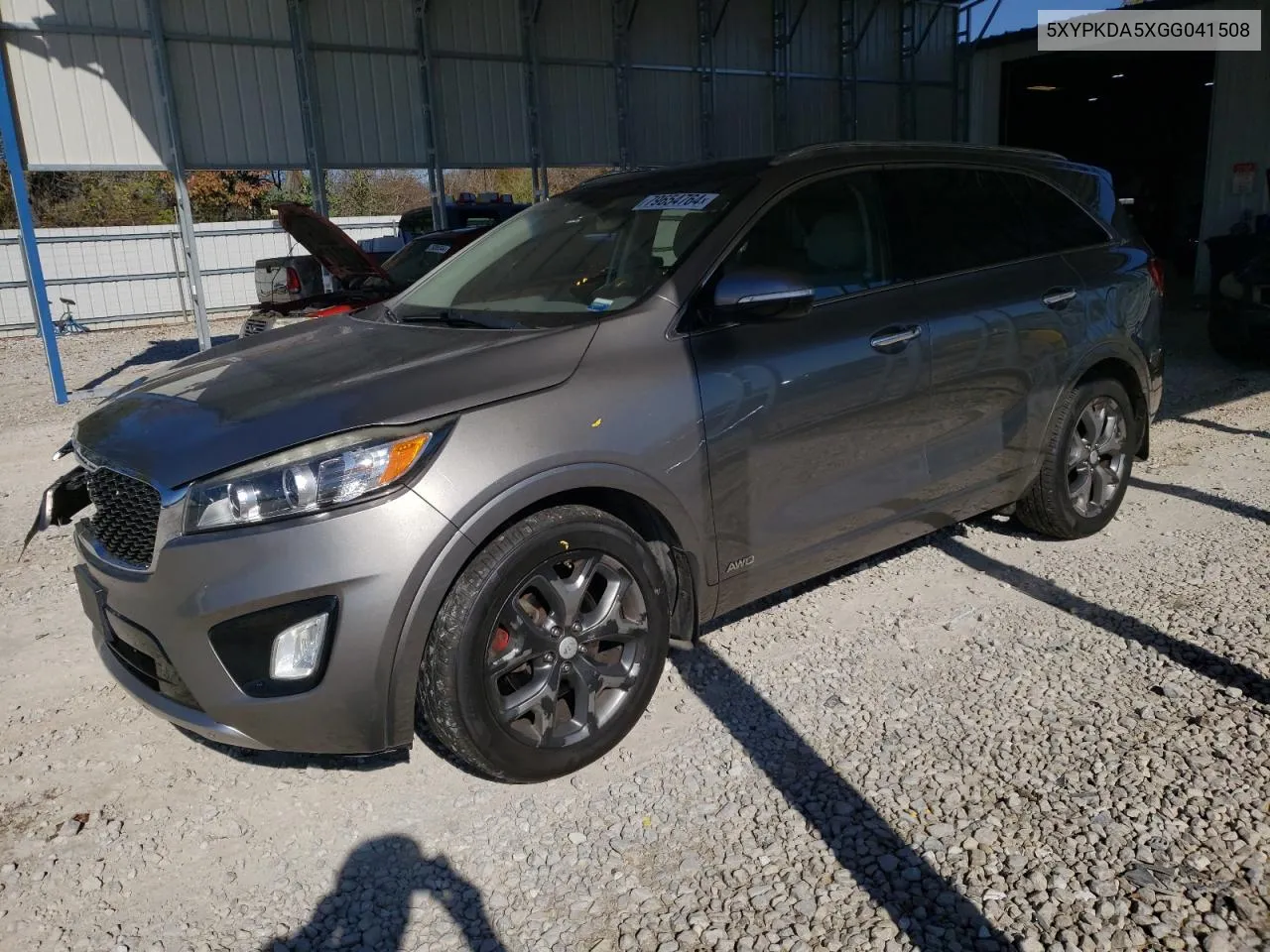 2016 Kia Sorento Sx VIN: 5XYPKDA5XGG041508 Lot: 79654764