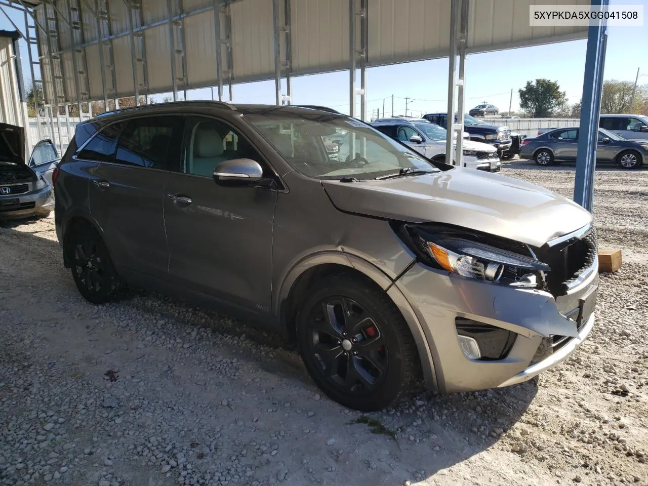 2016 Kia Sorento Sx VIN: 5XYPKDA5XGG041508 Lot: 79654764