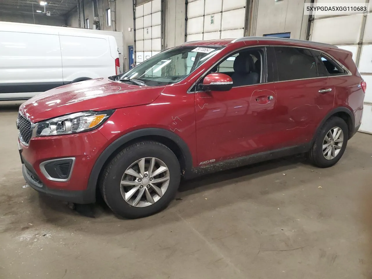 2016 Kia Sorento Lx VIN: 5XYPGDA5XGG110683 Lot: 79770854