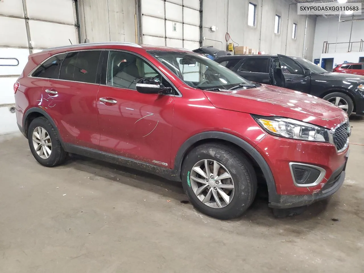 2016 Kia Sorento Lx VIN: 5XYPGDA5XGG110683 Lot: 79770854