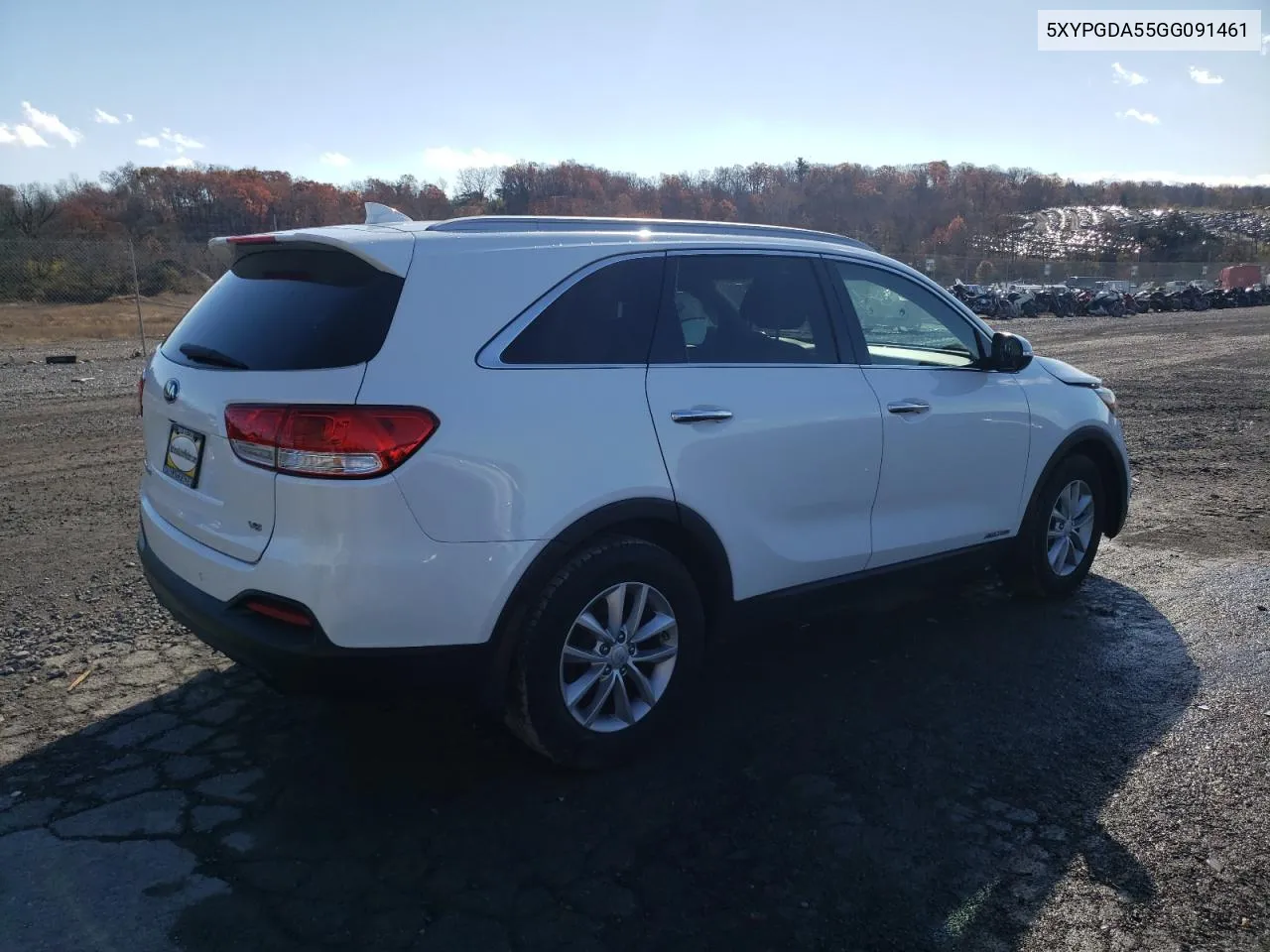 2016 Kia Sorento Lx VIN: 5XYPGDA55GG091461 Lot: 79855254