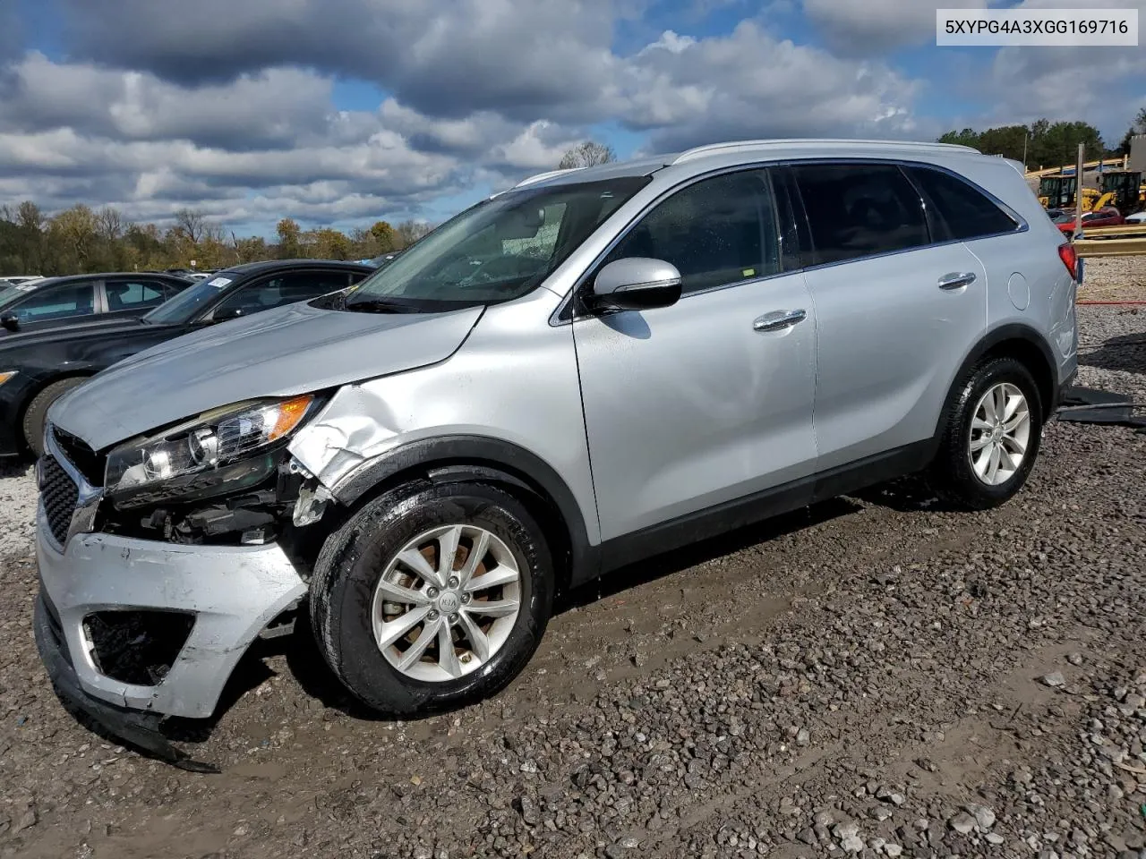 2016 Kia Sorento Lx VIN: 5XYPG4A3XGG169716 Lot: 79867034