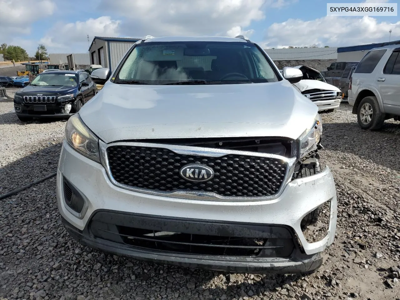 2016 Kia Sorento Lx VIN: 5XYPG4A3XGG169716 Lot: 79867034