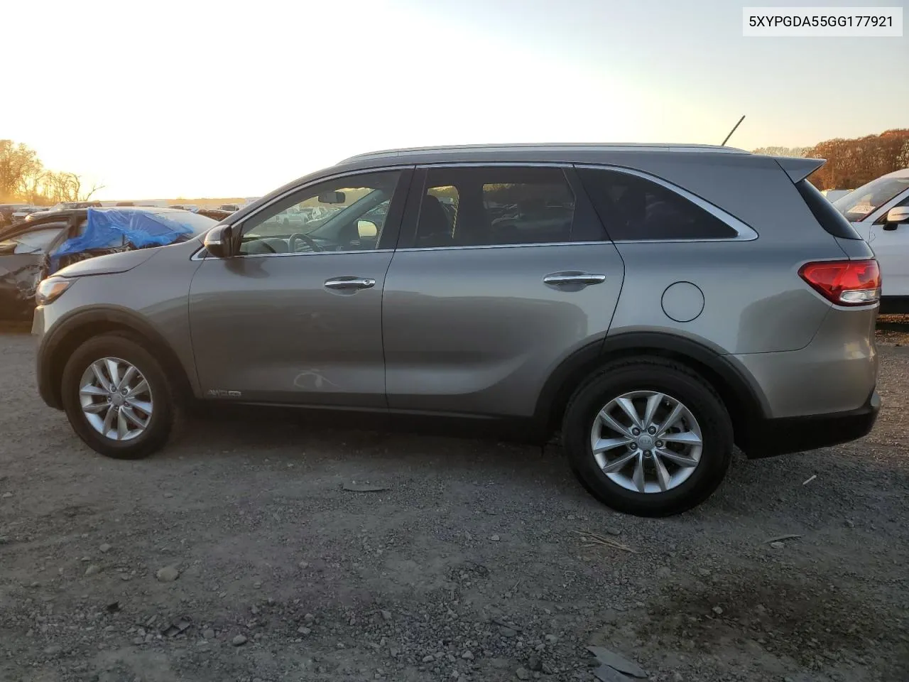 2016 Kia Sorento Lx VIN: 5XYPGDA55GG177921 Lot: 80800724