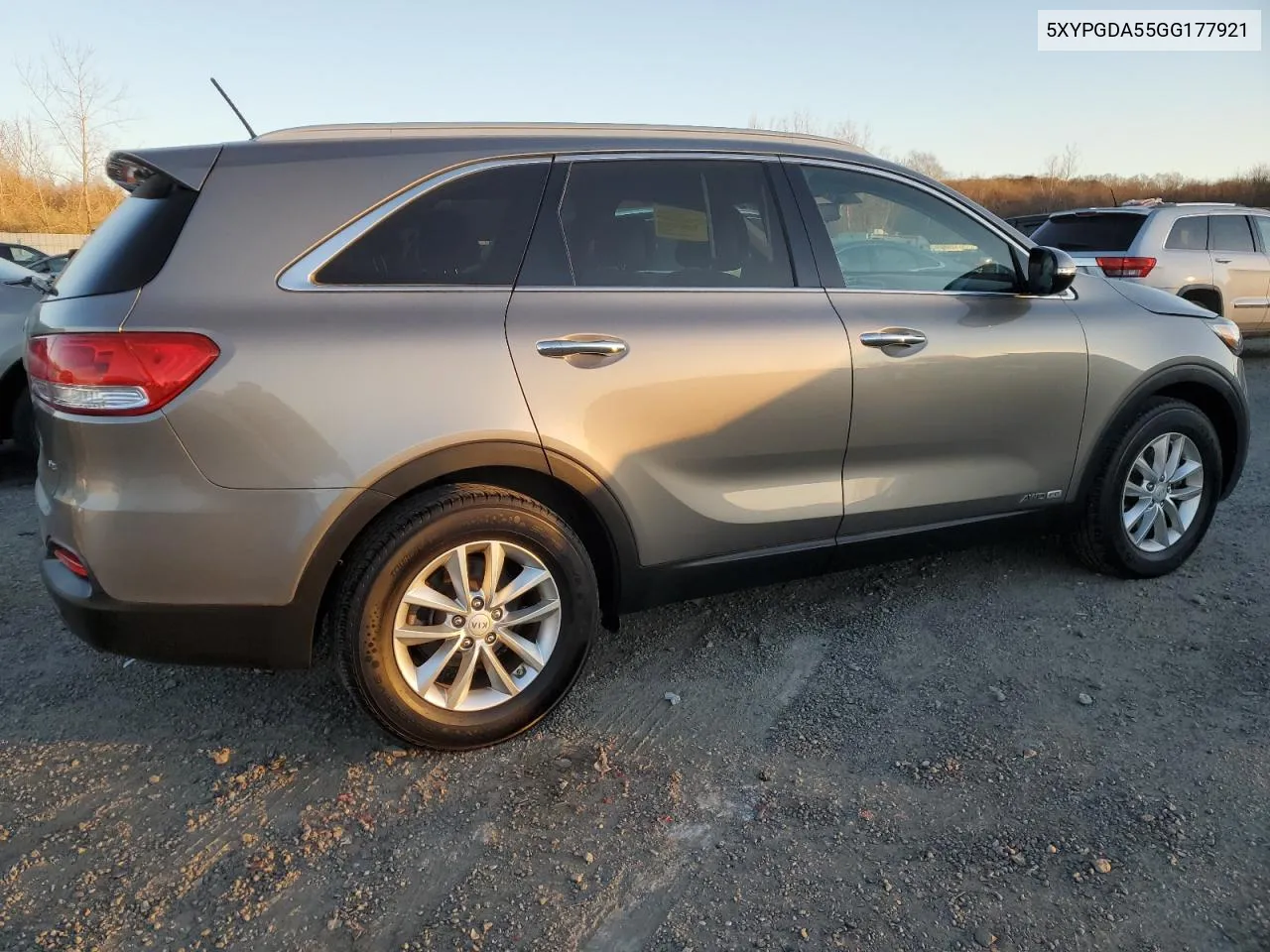 2016 Kia Sorento Lx VIN: 5XYPGDA55GG177921 Lot: 80800724