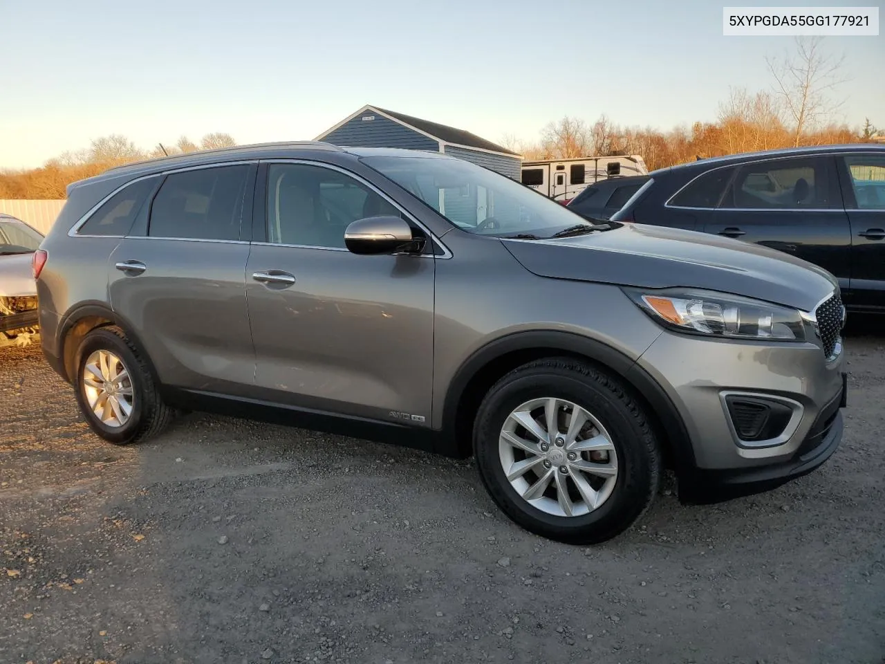 2016 Kia Sorento Lx VIN: 5XYPGDA55GG177921 Lot: 80800724