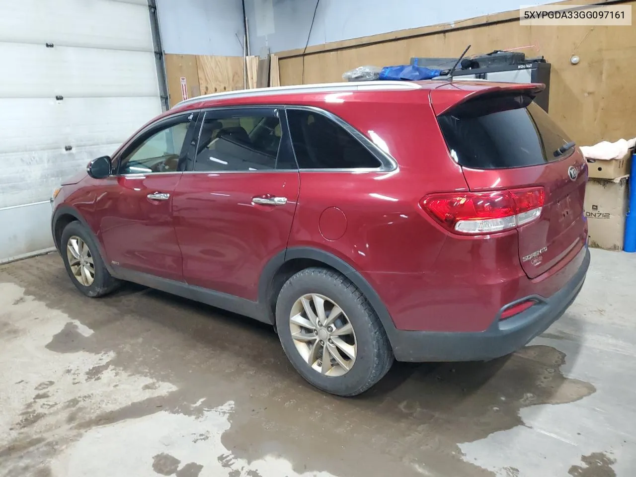 2016 Kia Sorento Lx VIN: 5XYPGDA33GG097161 Lot: 81073434