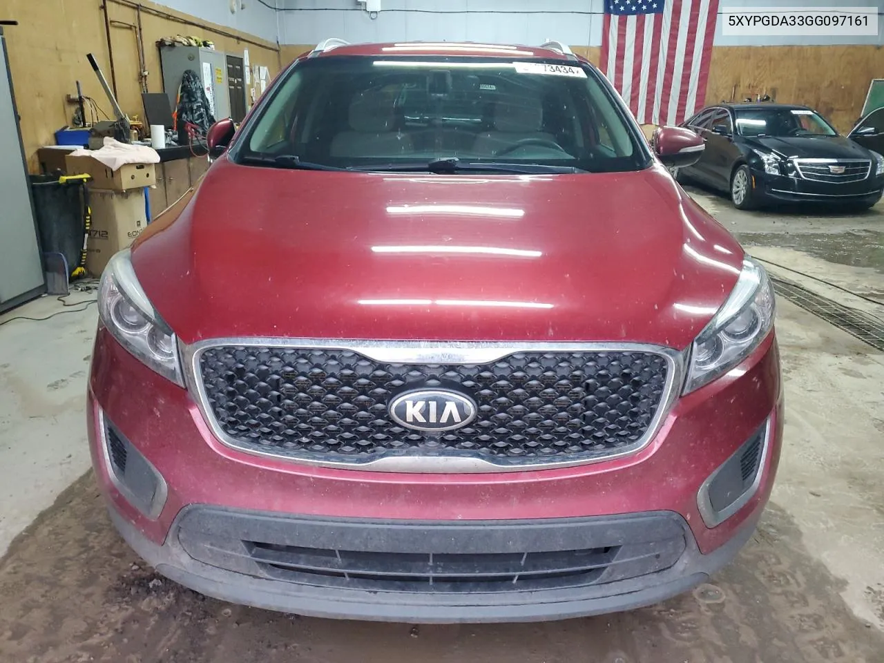 2016 Kia Sorento Lx VIN: 5XYPGDA33GG097161 Lot: 81073434