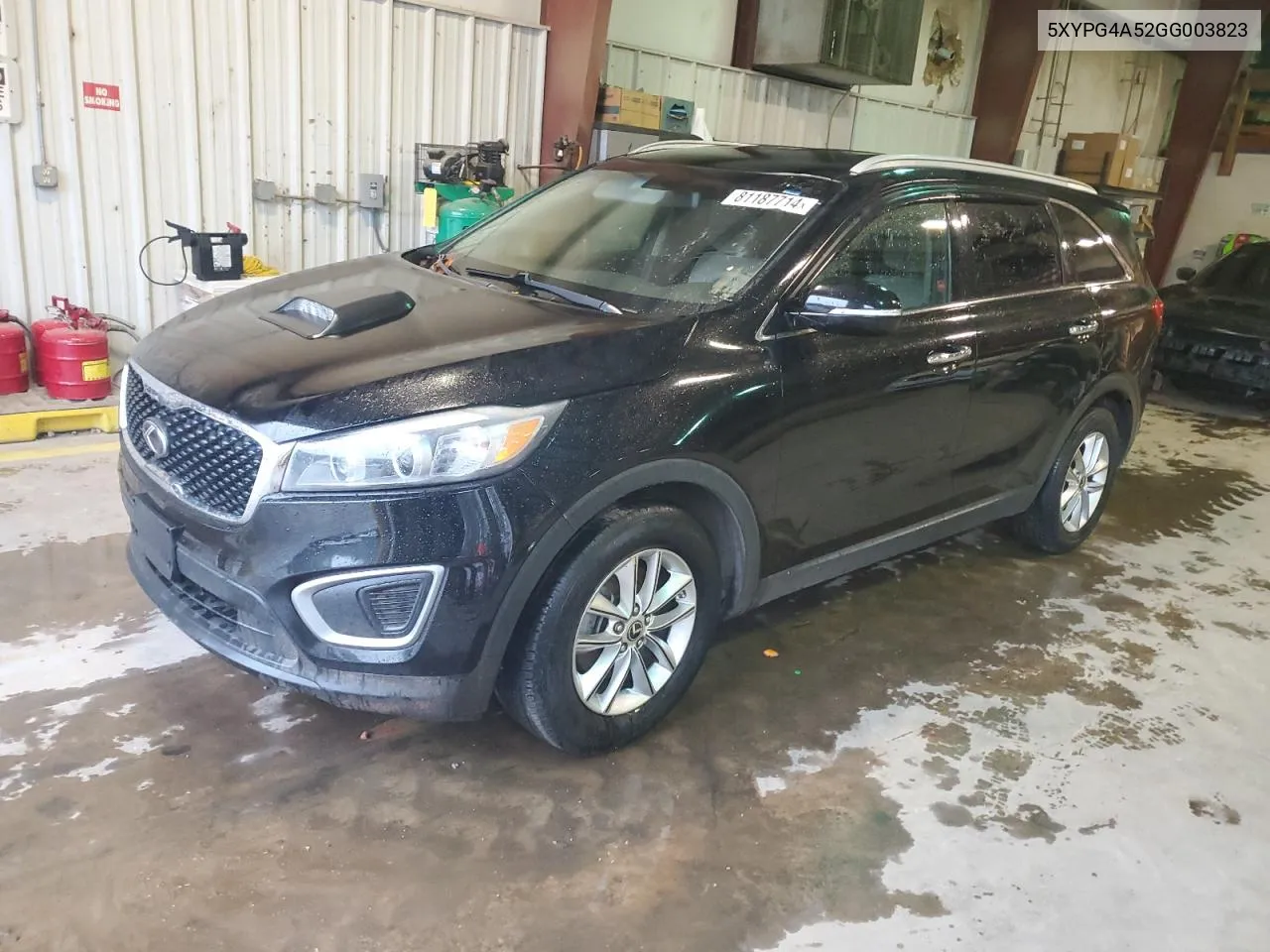 2016 Kia Sorento Lx VIN: 5XYPG4A52GG003823 Lot: 81187714