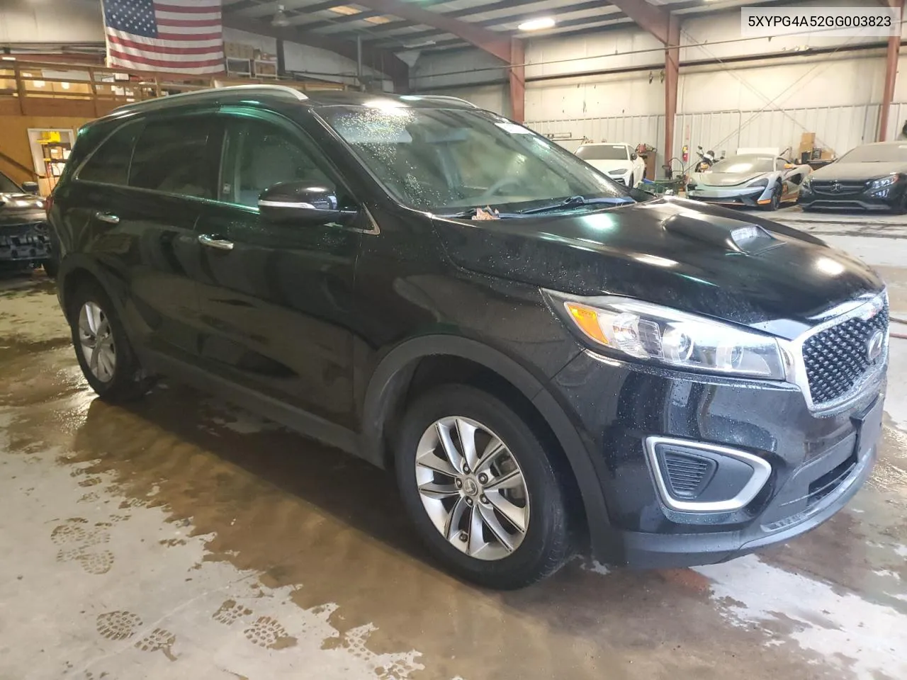 2016 Kia Sorento Lx VIN: 5XYPG4A52GG003823 Lot: 81187714