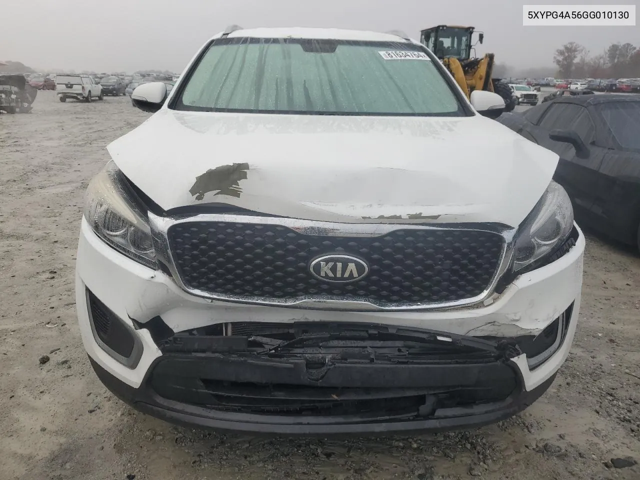 2016 Kia Sorento Lx VIN: 5XYPG4A56GG010130 Lot: 81634764