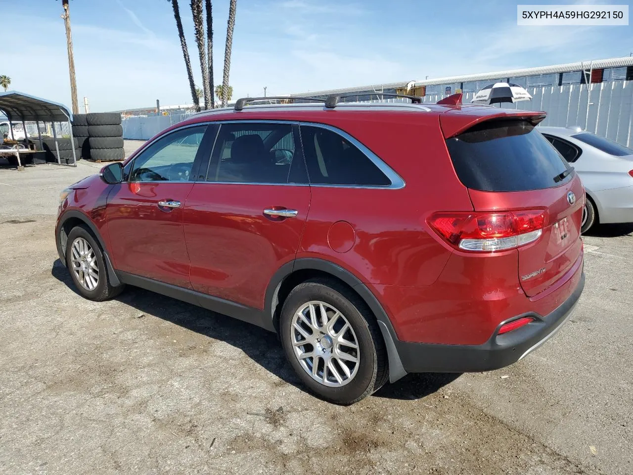 2017 Kia Sorento Ex VIN: 5XYPH4A59HG292150 Lot: 51429704