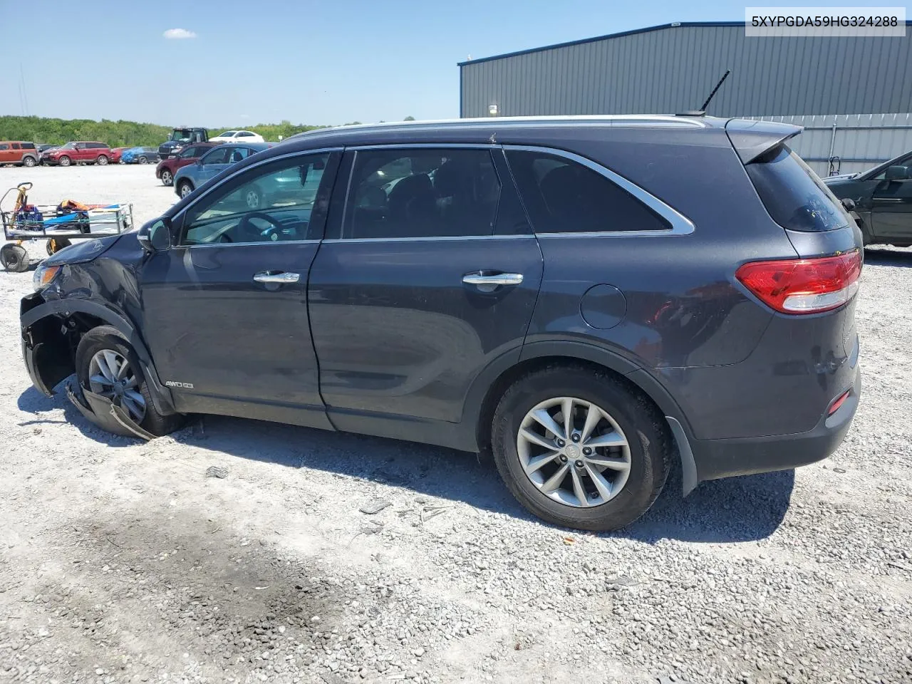 2017 Kia Sorento Lx VIN: 5XYPGDA59HG324288 Lot: 52368904