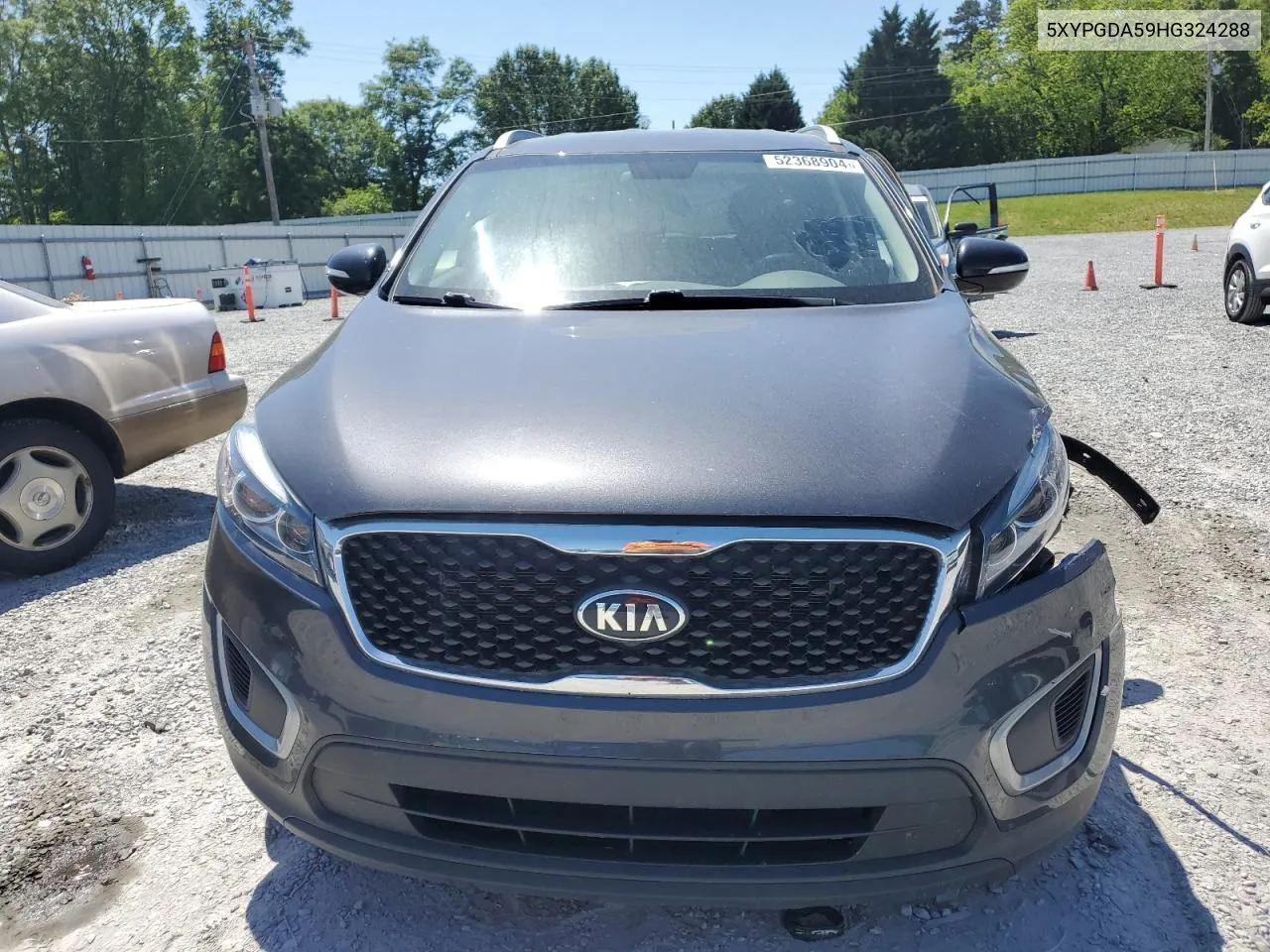 2017 Kia Sorento Lx VIN: 5XYPGDA59HG324288 Lot: 52368904