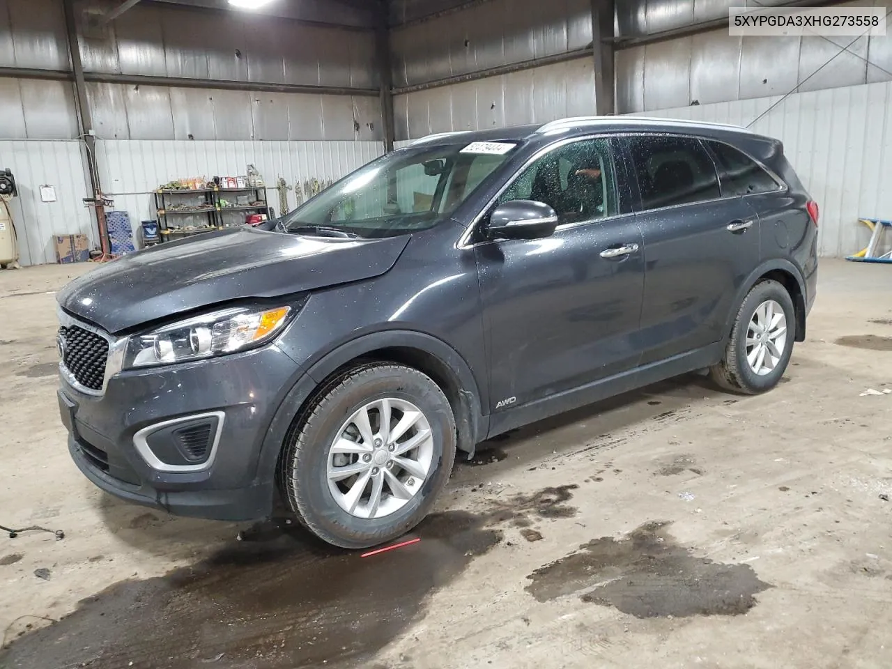 5XYPGDA3XHG273558 2017 Kia Sorento Lx