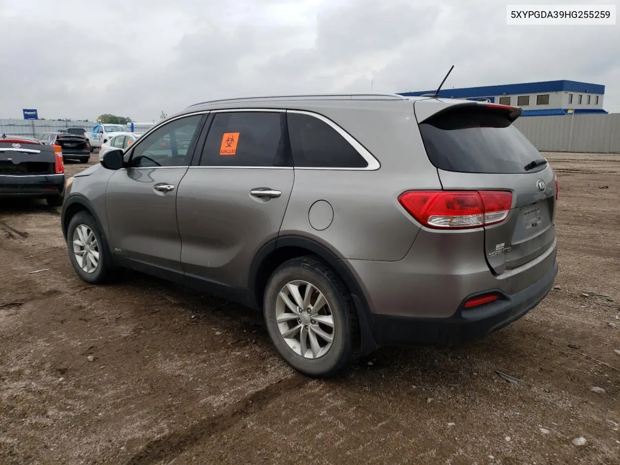 2017 Kia Sorento Lx VIN: 5XYPGDA39HG255259 Lot: 54391324