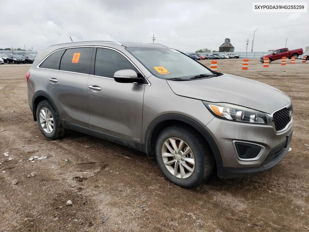 2017 Kia Sorento Lx VIN: 5XYPGDA39HG255259 Lot: 54391324