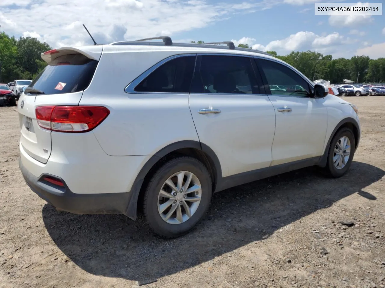 2017 Kia Sorento Lx VIN: 5XYPG4A36HG202454 Lot: 55044874