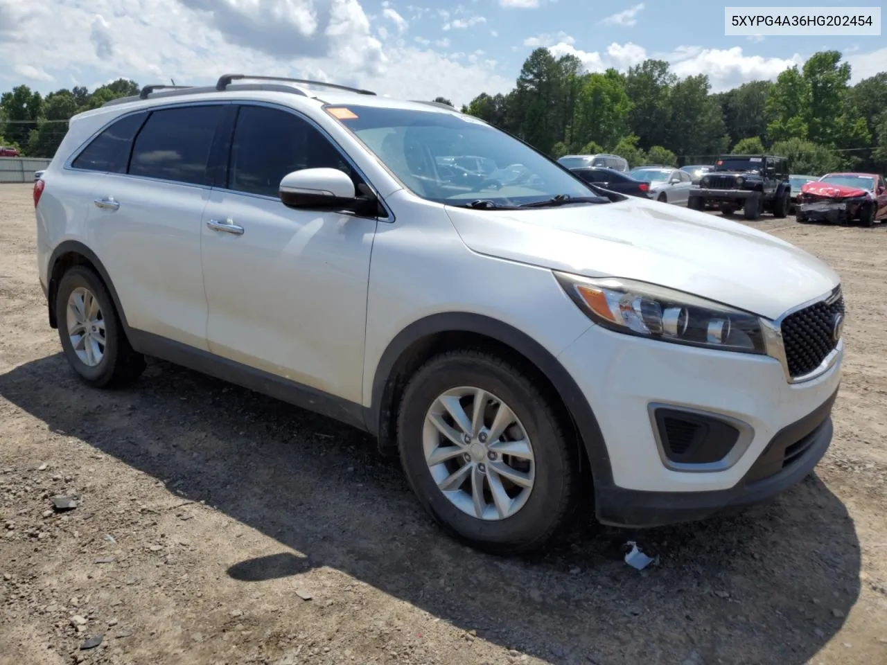 2017 Kia Sorento Lx VIN: 5XYPG4A36HG202454 Lot: 55044874