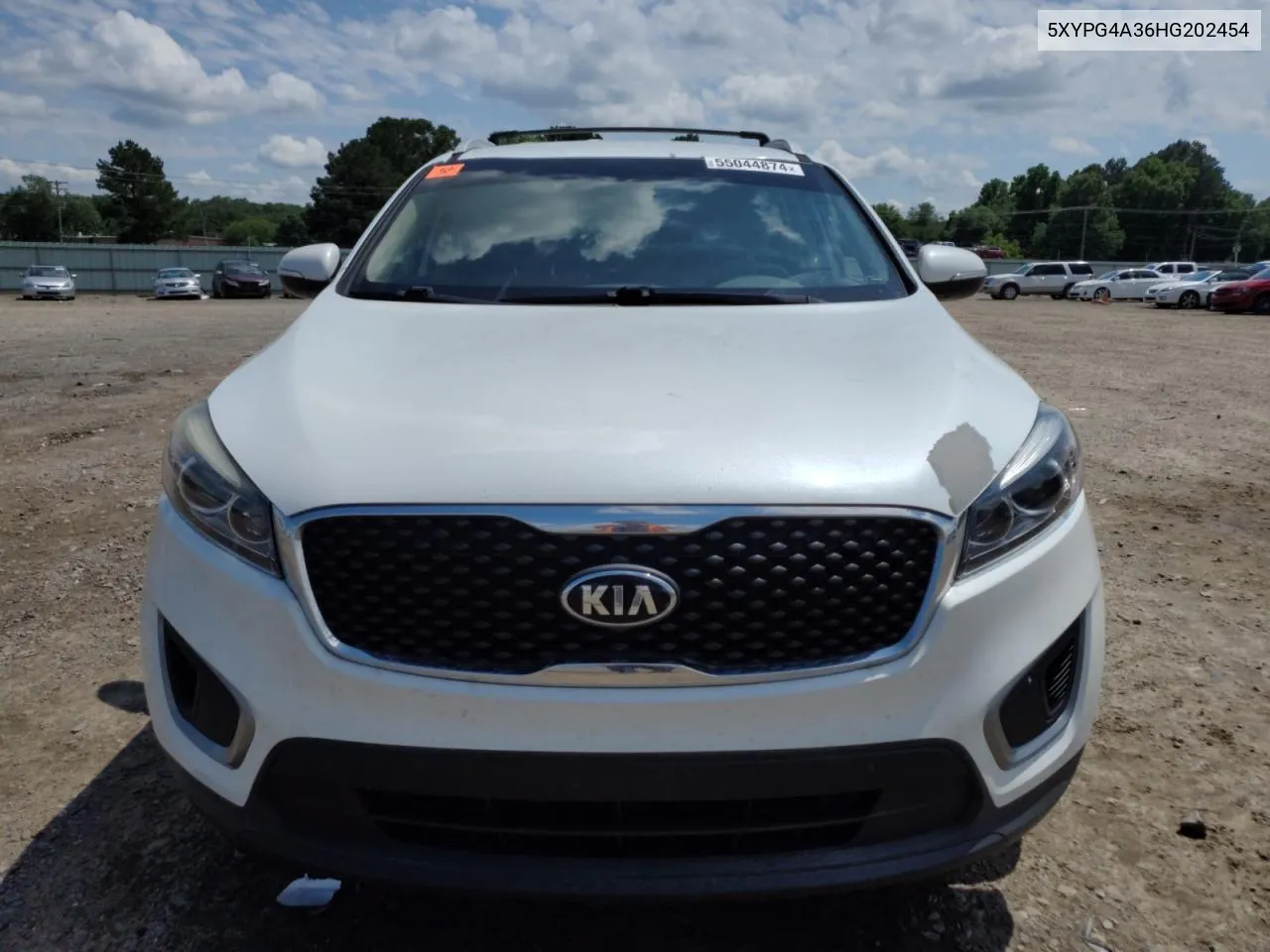 2017 Kia Sorento Lx VIN: 5XYPG4A36HG202454 Lot: 55044874