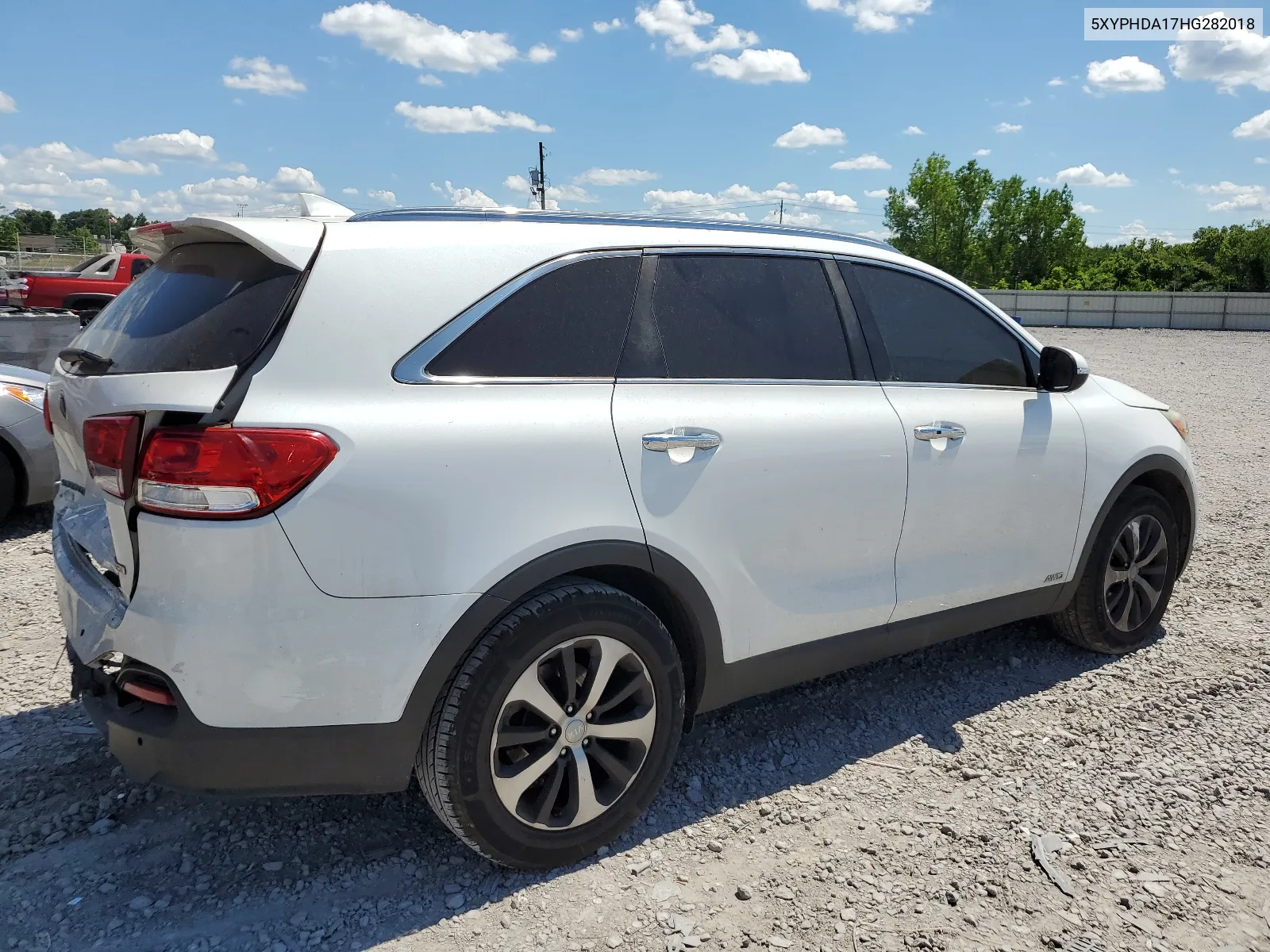 5XYPHDA17HG282018 2017 Kia Sorento Ex