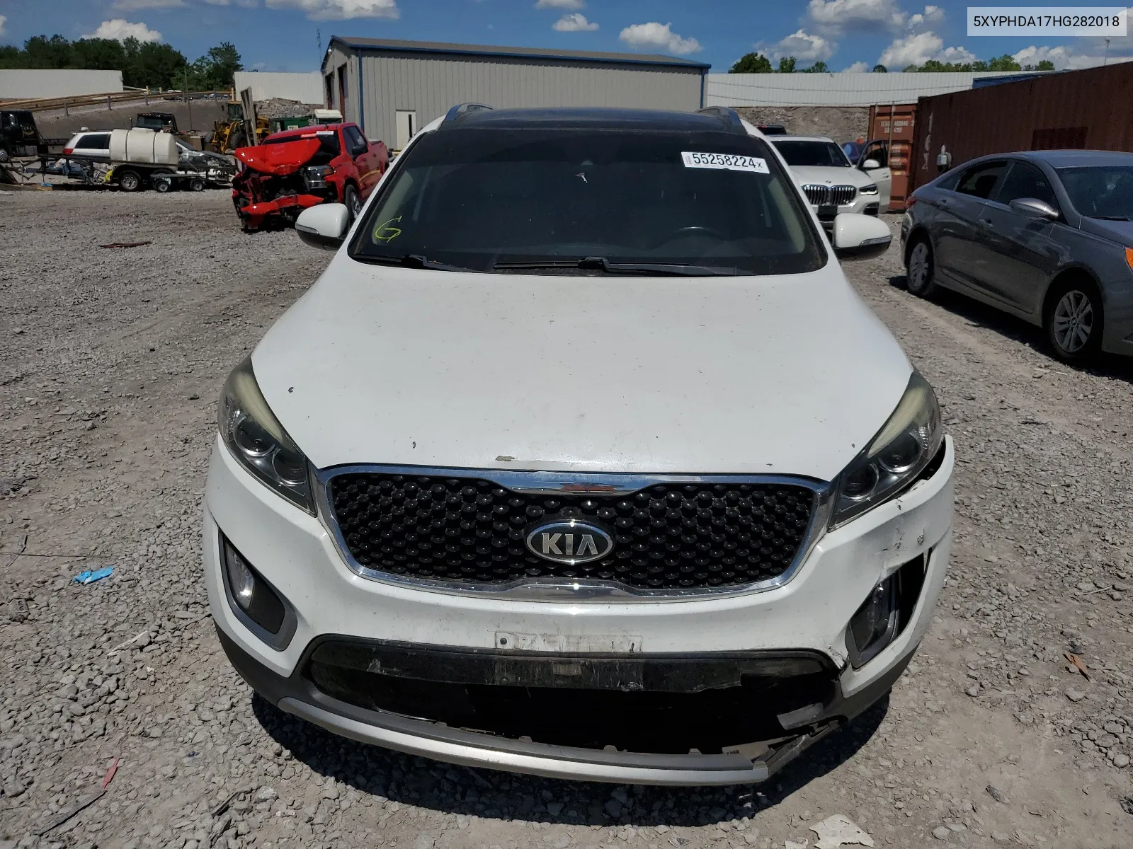 5XYPHDA17HG282018 2017 Kia Sorento Ex