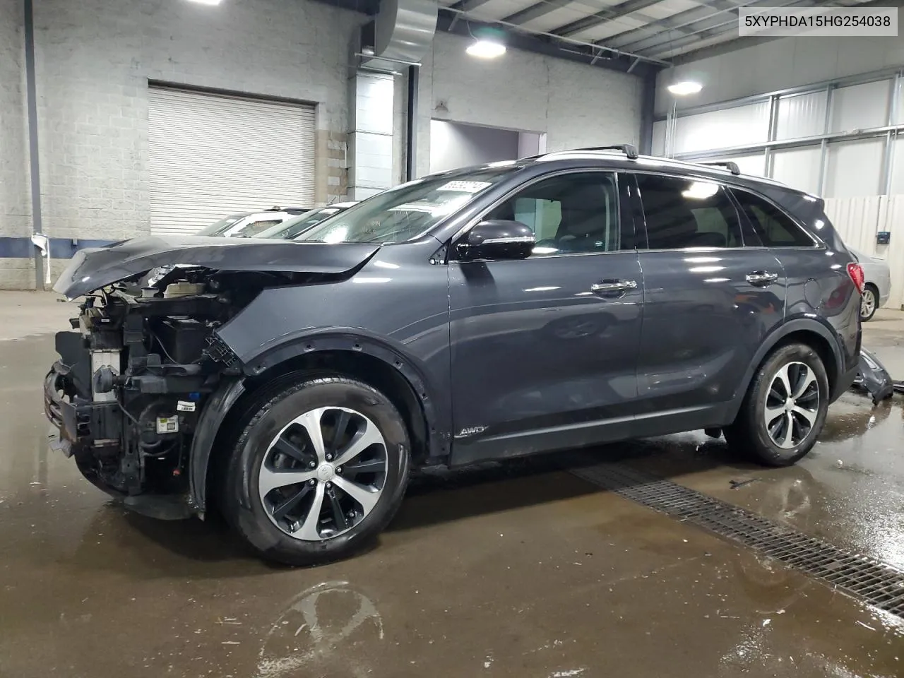 2017 Kia Sorento Ex VIN: 5XYPHDA15HG254038 Lot: 56290214