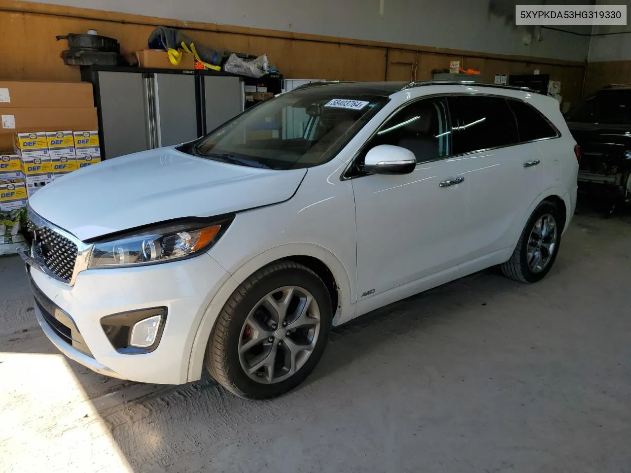 5XYPKDA53HG319330 2017 Kia Sorento Sx