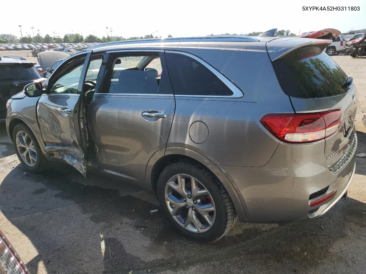 5XYPK4A52HG311803 2017 Kia Sorento Sx