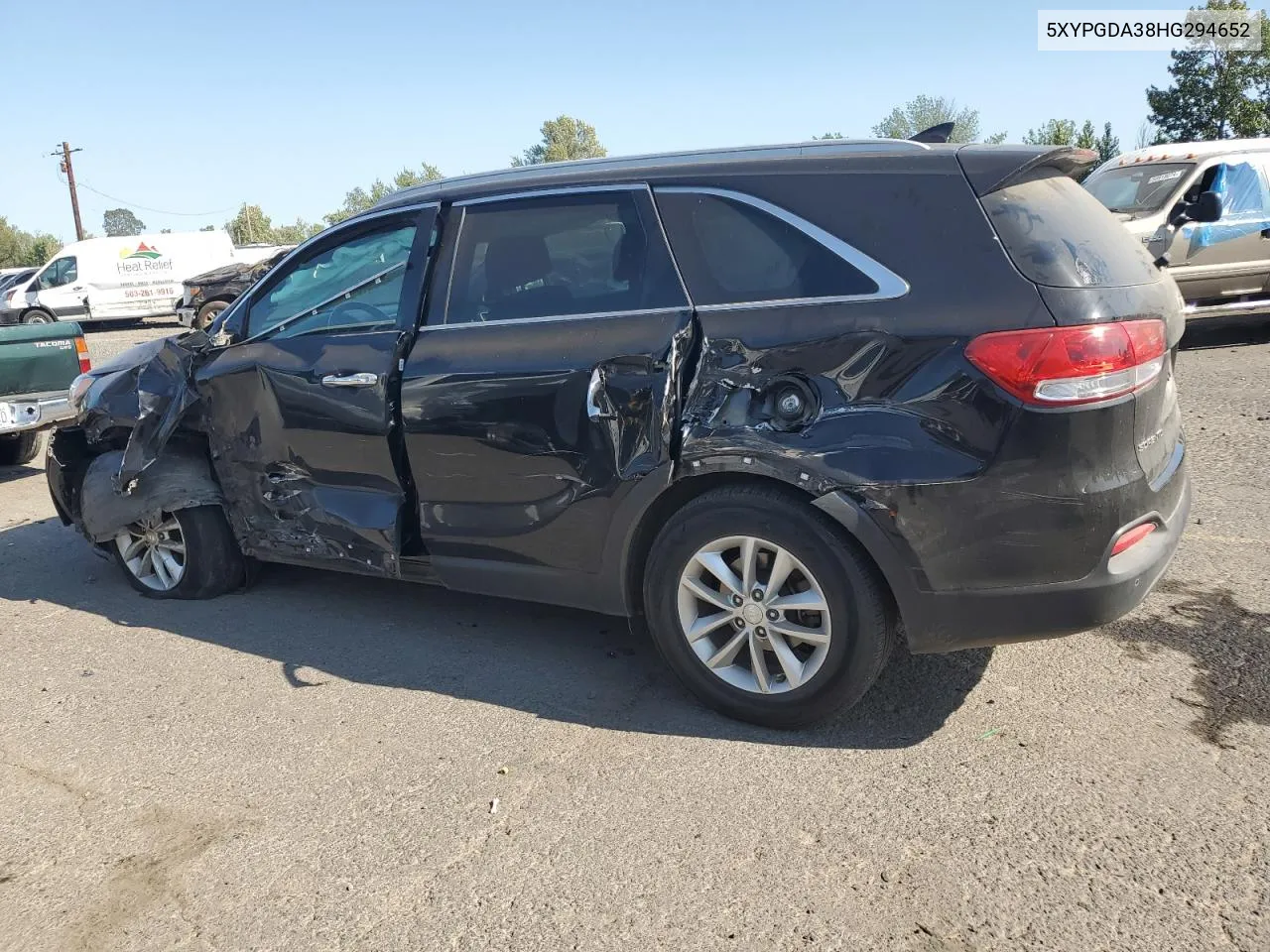 2017 Kia Sorento Lx VIN: 5XYPGDA38HG294652 Lot: 62546074