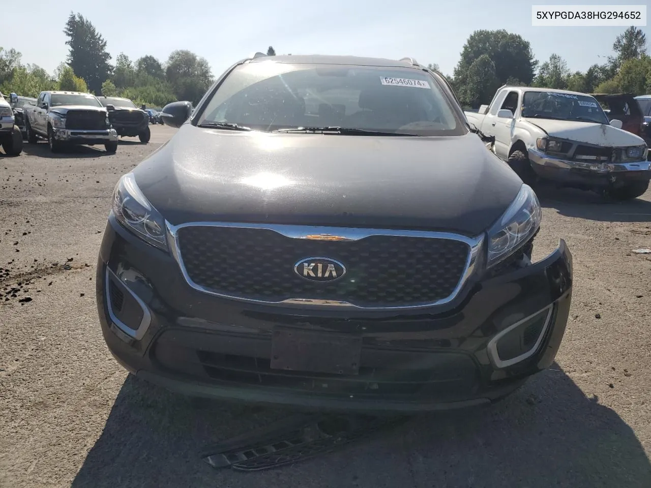 2017 Kia Sorento Lx VIN: 5XYPGDA38HG294652 Lot: 62546074