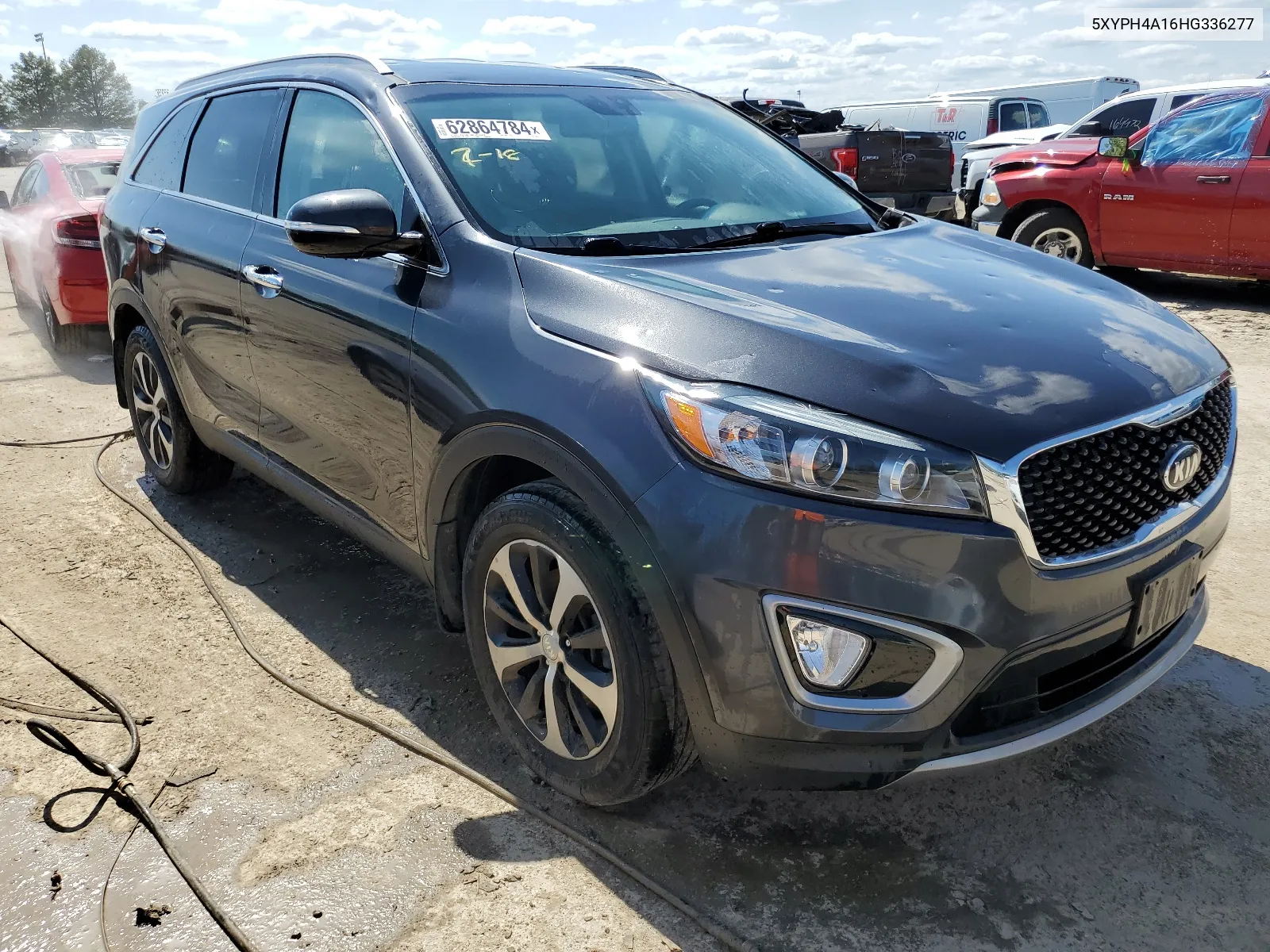 5XYPH4A16HG336277 2017 Kia Sorento Ex