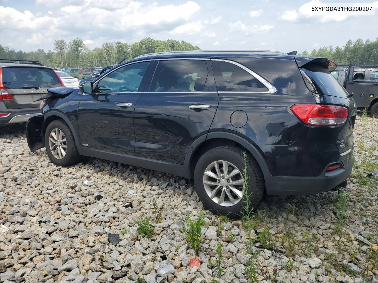 2017 Kia Sorento Lx VIN: 5XYPGDA31HG200207 Lot: 63163864