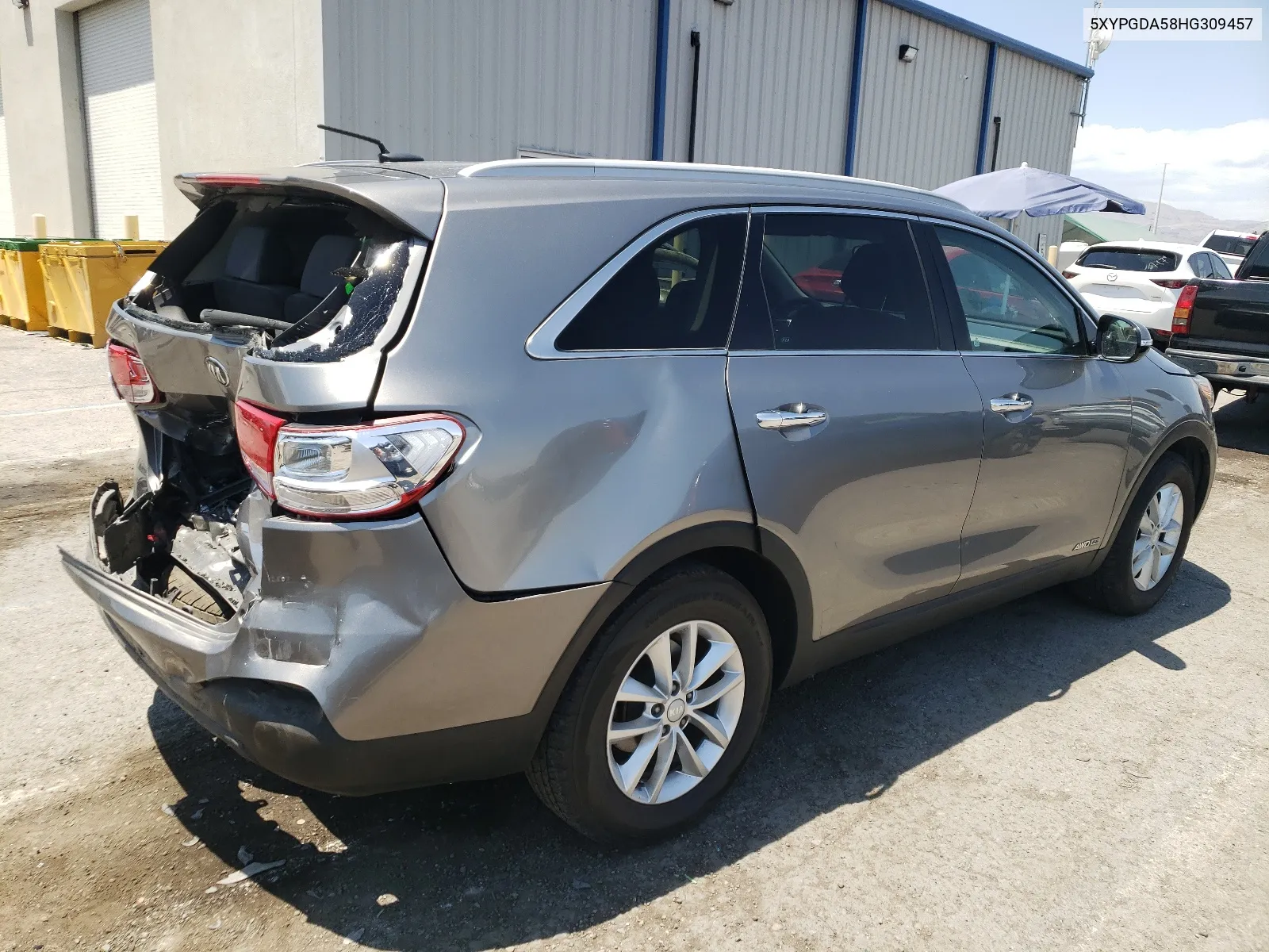 2017 Kia Sorento Lx VIN: 5XYPGDA58HG309457 Lot: 63677514