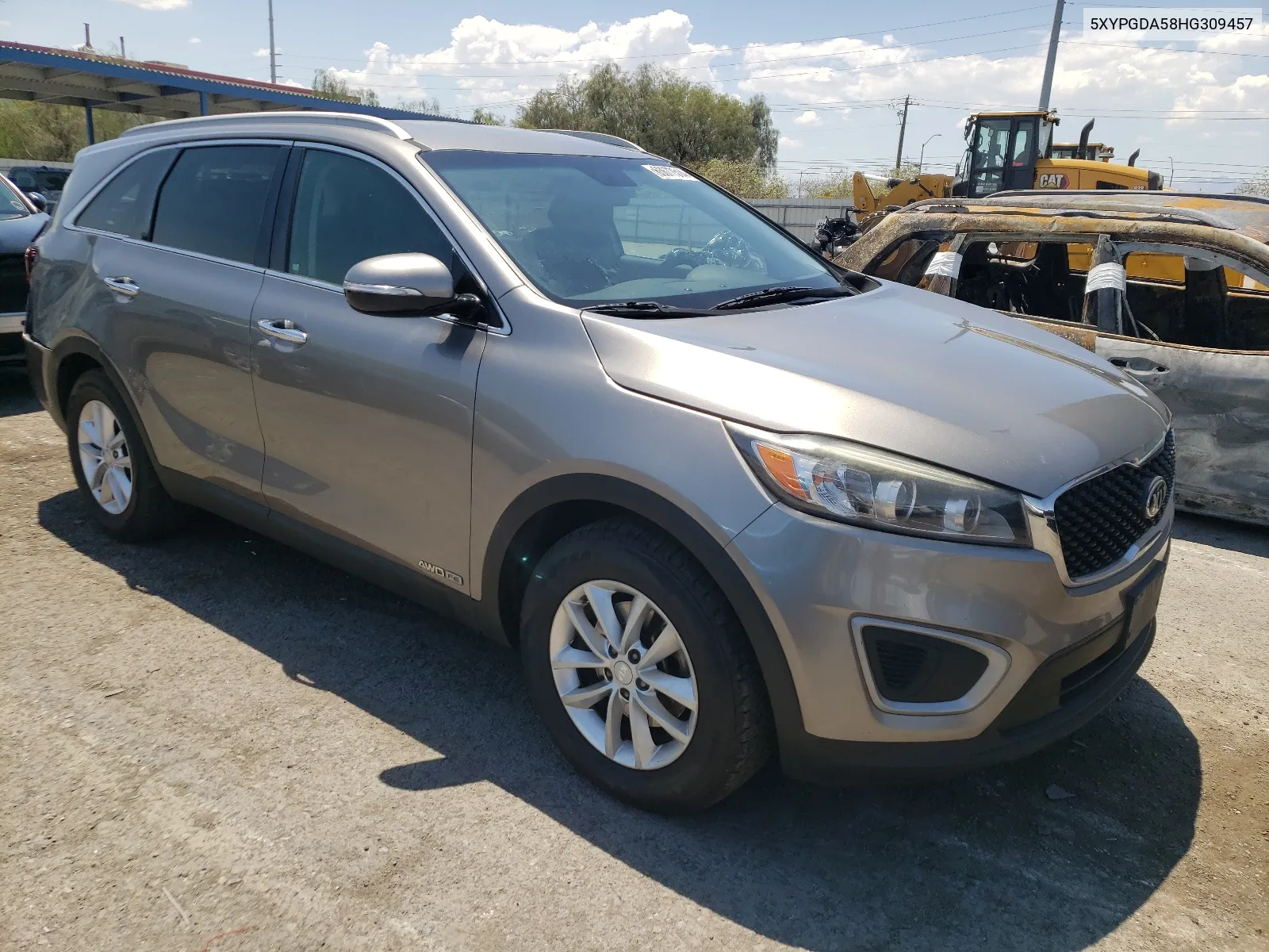 2017 Kia Sorento Lx VIN: 5XYPGDA58HG309457 Lot: 63677514