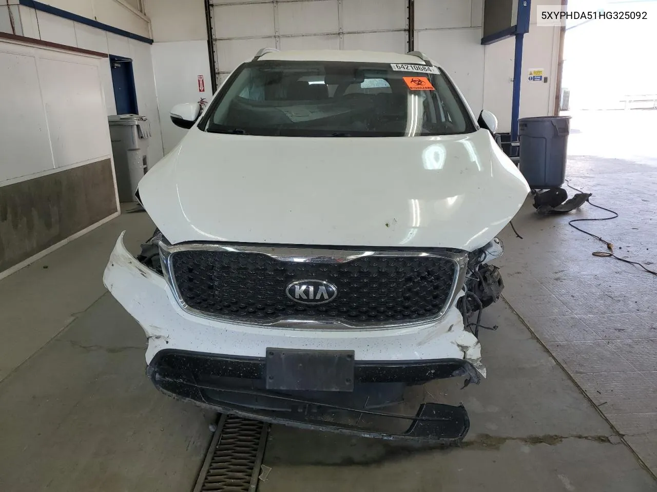 5XYPHDA51HG325092 2017 Kia Sorento Ex