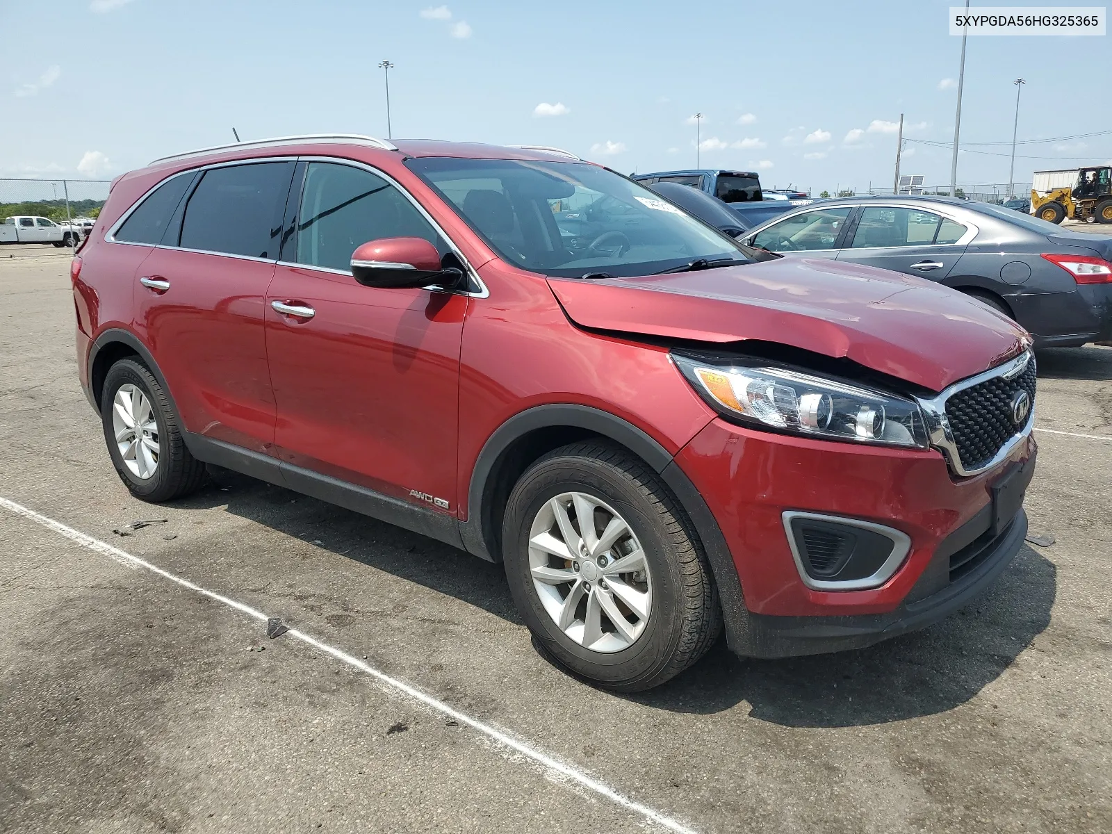 2017 Kia Sorento Lx VIN: 5XYPGDA56HG325365 Lot: 64438104