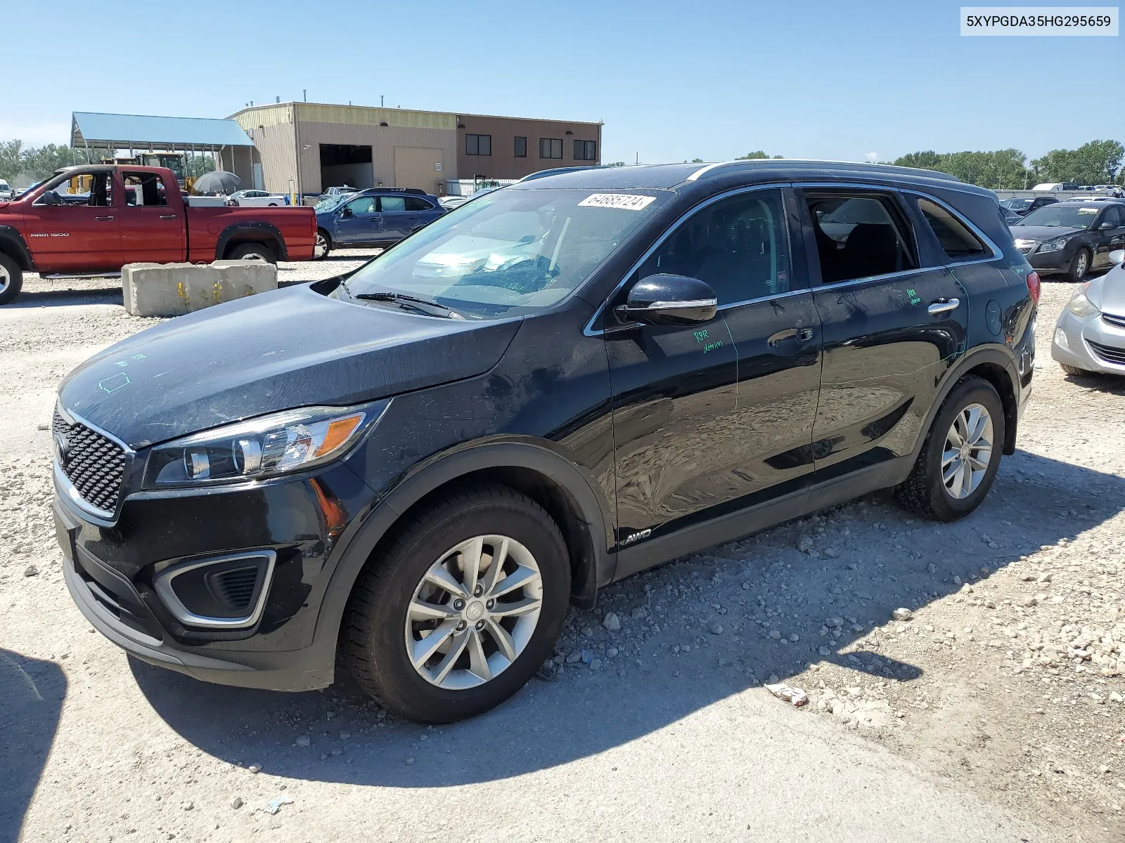 2017 Kia Sorento Lx VIN: 5XYPGDA35HG295659 Lot: 64685724