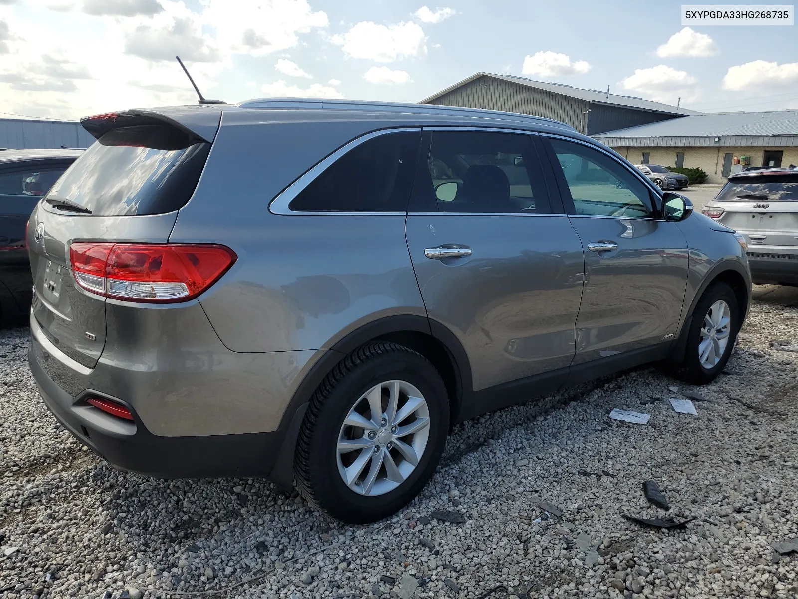 2017 Kia Sorento Lx VIN: 5XYPGDA33HG268735 Lot: 64730324