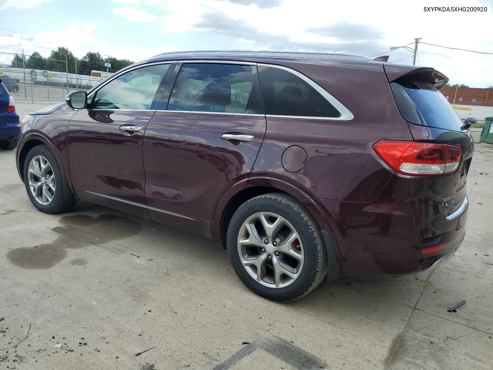 5XYPKDA5XHG200920 2017 Kia Sorento Sx