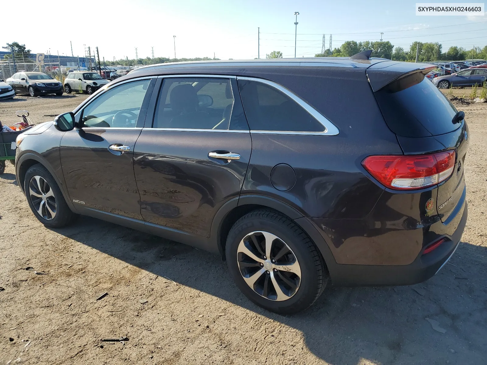 5XYPHDA5XHG246603 2017 Kia Sorento Ex