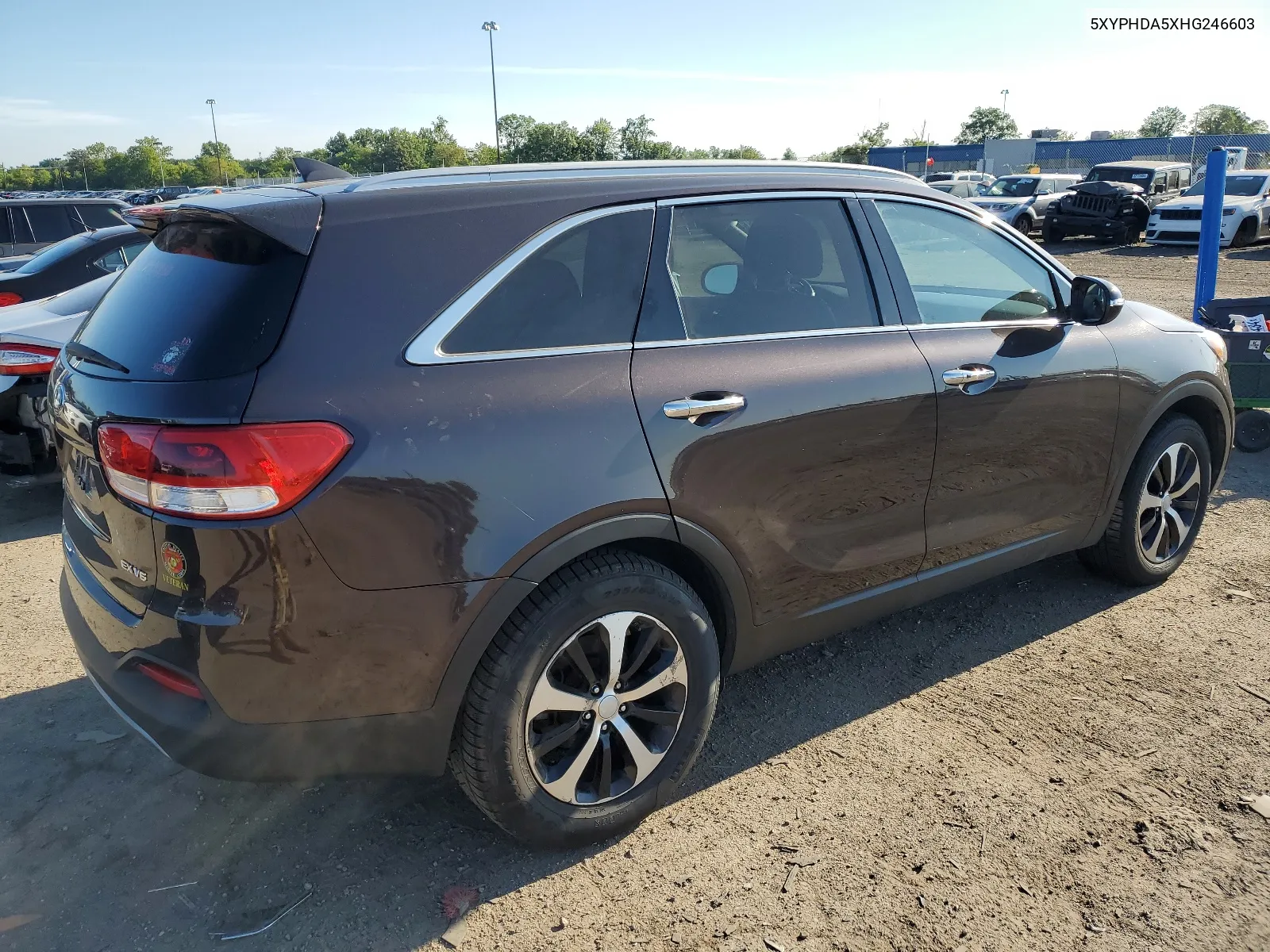 2017 Kia Sorento Ex VIN: 5XYPHDA5XHG246603 Lot: 66930064