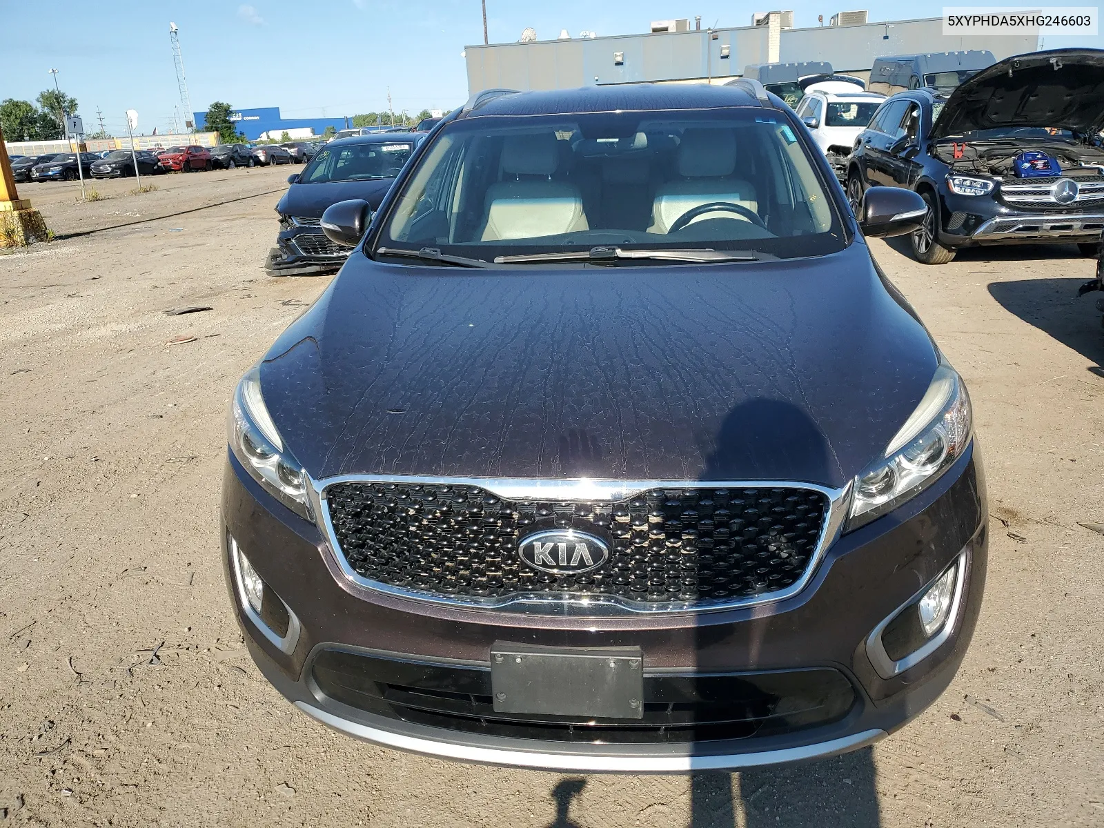 2017 Kia Sorento Ex VIN: 5XYPHDA5XHG246603 Lot: 66930064