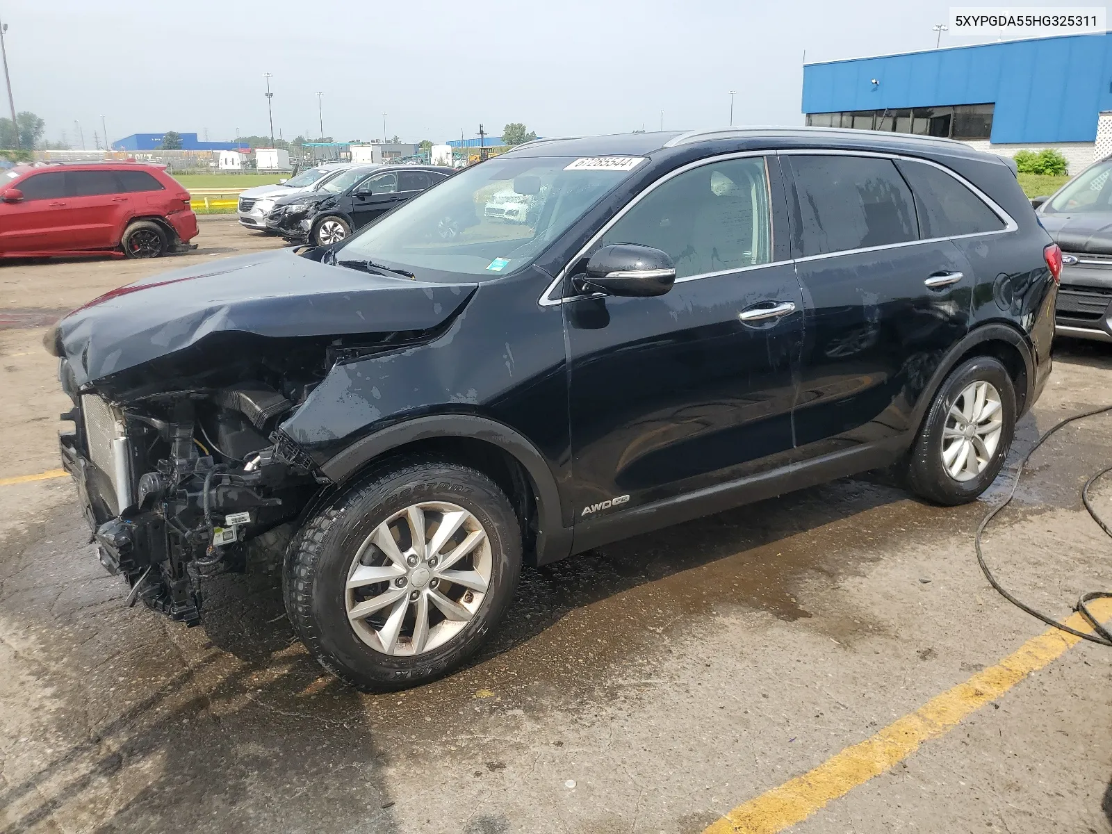 2017 Kia Sorento Lx VIN: 5XYPGDA55HG325311 Lot: 67285544