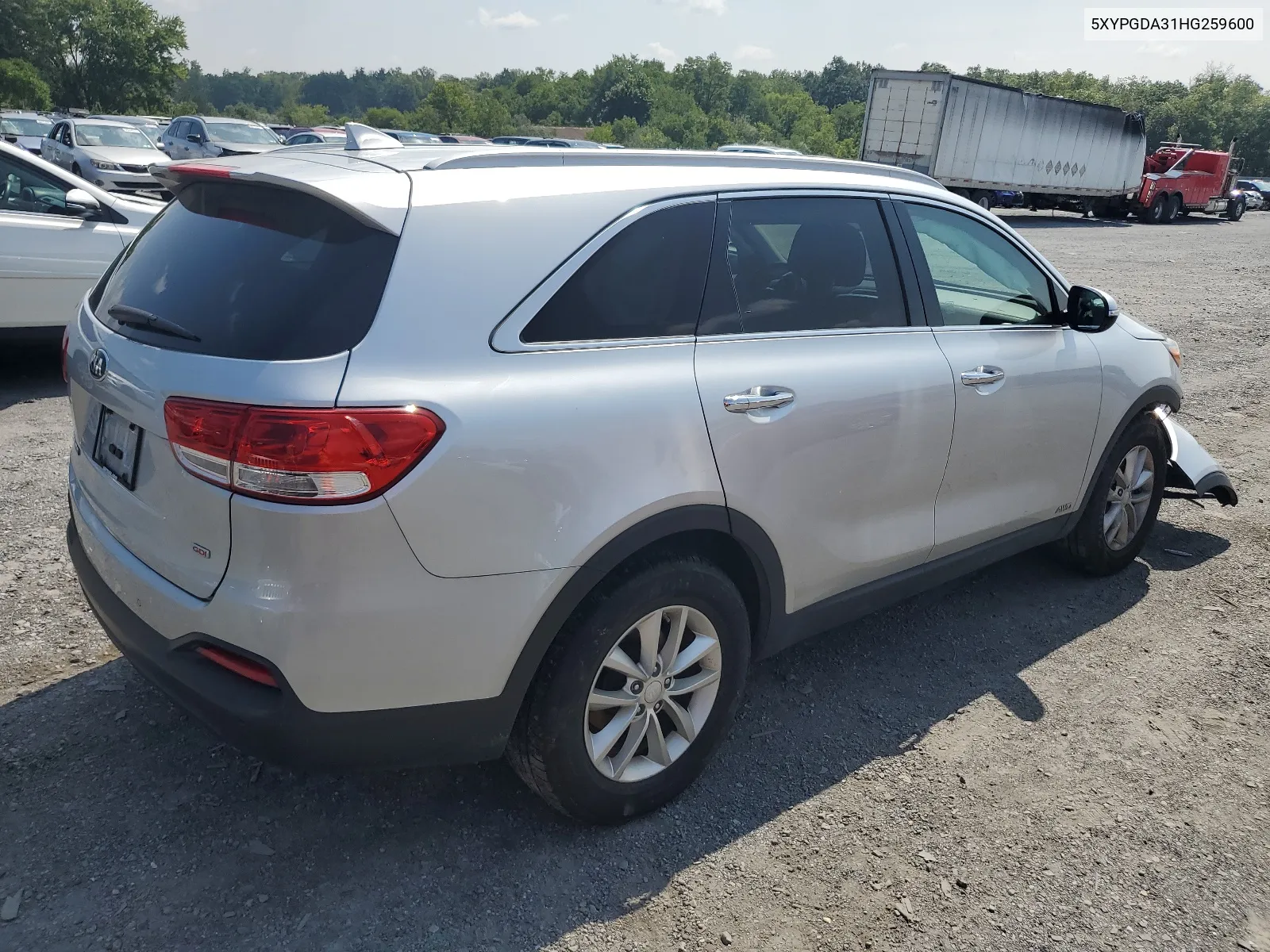 5XYPGDA31HG259600 2017 Kia Sorento Lx