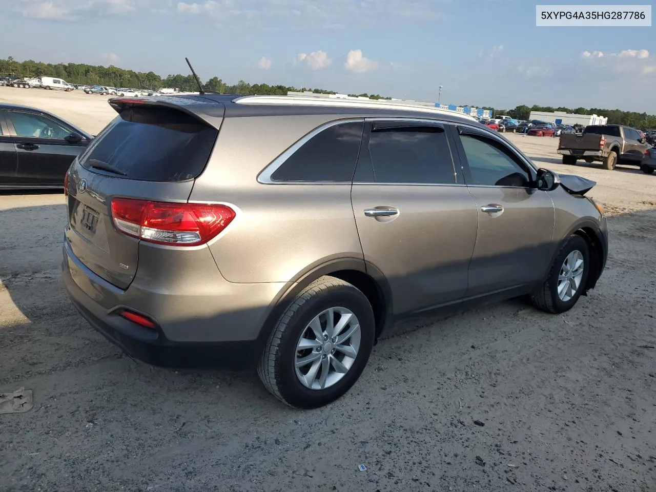 5XYPG4A35HG287786 2017 Kia Sorento Lx