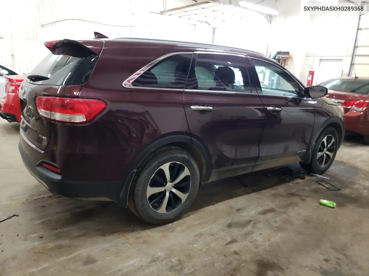 5XYPHDA5XHG289368 2017 Kia Sorento Ex