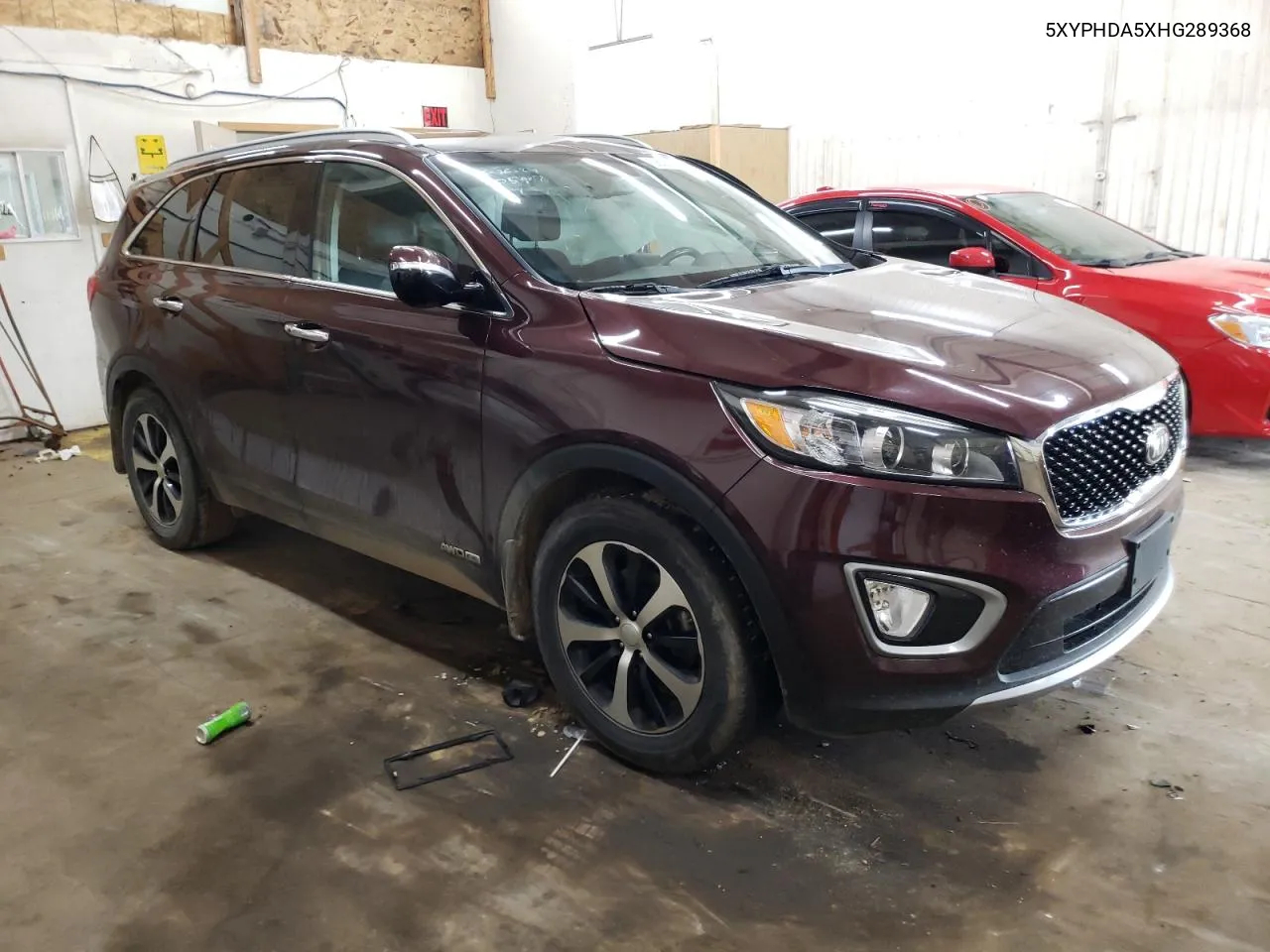 2017 Kia Sorento Ex VIN: 5XYPHDA5XHG289368 Lot: 68345384