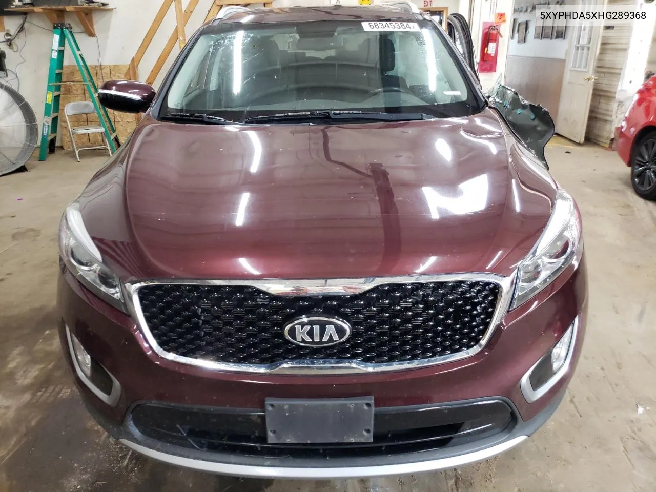 5XYPHDA5XHG289368 2017 Kia Sorento Ex