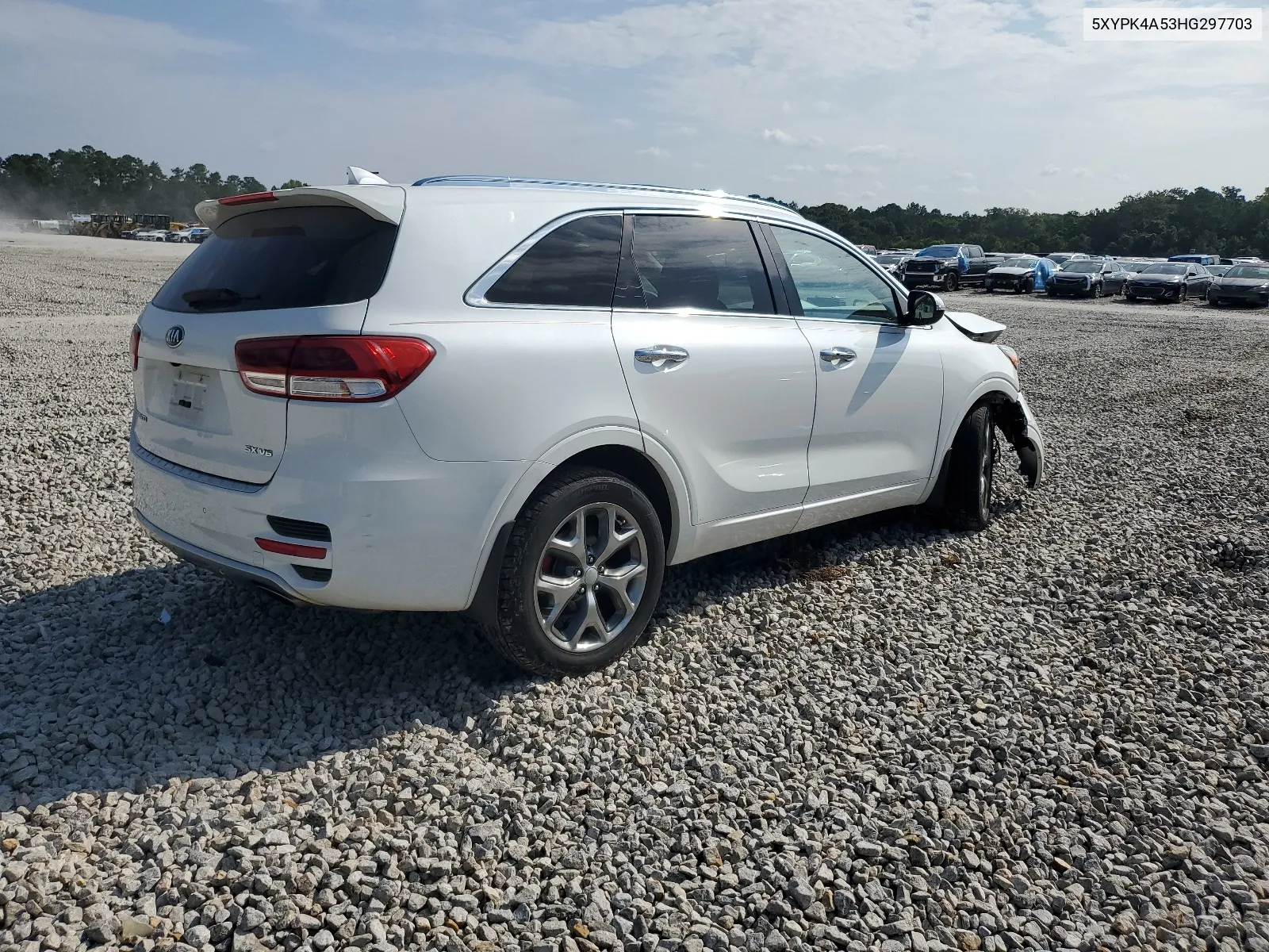 5XYPK4A53HG297703 2017 Kia Sorento Sx